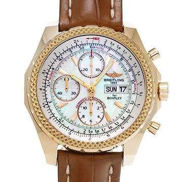 ブライトリング ベントレーGT H13363  ホワイトシェル メンズ 時計 【中古】【wristwatch】