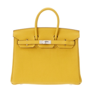 エルメス バーキン 25 ジョーヌアンプル トゴ レディース バッグ 【未使用】【bag】