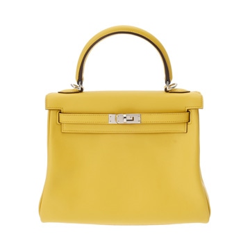 エルメス ケリー 25 外縫い 2WAY サン ヴォースイフト レディース バッグ 【中古】【bag】