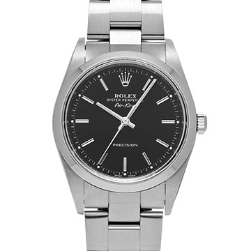 ロレックス エアキング 14000M ブラック メンズ 時計 【中古】【wristwatch】