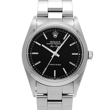 ロレックス エアキング 14000 ブラック メンズ 時計 【中古】【wristwatch】