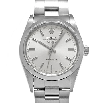 ロレックス エアキング 14000M シルバー メンズ 時計 【中古】【wristwatch】