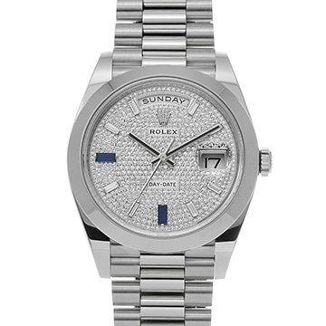 ロレックス デイデイト 40 228206A ダイヤモンド/パヴェダイヤモンド メンズ 時計 【中古】【wristwatch】