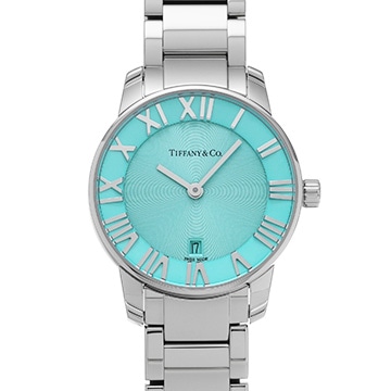 ティファニー アトラス 2ハンド 29mm 63452807 ティファニーブルー レディース 時計 【中古】【wristwatch】