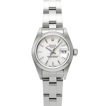 ロレックス オイスター パーペチュアル デイト 79160 シルバー レディース 時計 【中古】【wristwatch】