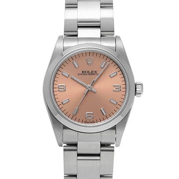 ロレックス オイスターパーペチュアル 77080 ピンク ユニセックス 時計 【中古】【wristwatch】