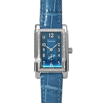 ティファニー グランド ダイヤモンド 19474623 ブルー レディース 時計 【中古】【wristwatch】