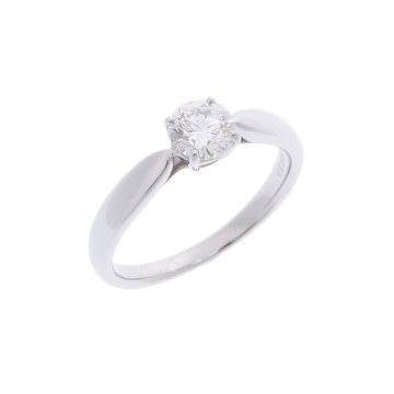 ティファニー ハーモニーリング シルバー Pt950プラチナ レディース ジュエリー 【中古】【jewelry】