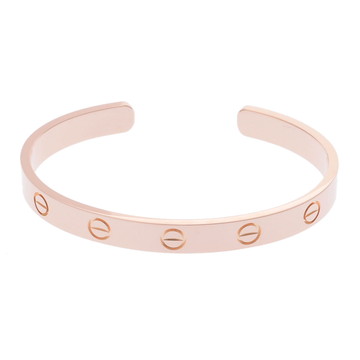 カルティエ ラブオープンブレスレット #16 ゴールド K18ピンクゴールド PG レディース ジュエリー 【中古】【jewelry】