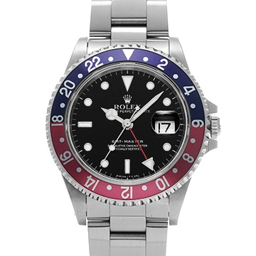ロレックス GMTマスター 16700 ブラック メンズ 時計 【中古】【wristwatch】
