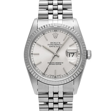 ロレックス デイトジャスト 16234 シルバー メンズ 時計 【中古】【wristwatch】