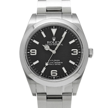 ロレックス エクスプローラー 214270 ブラック メンズ 時計 【中古】【wristwatch】