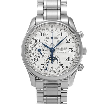 ロンジン マスターコレクション L2.673.4.78.6 シルバー メンズ 時計 【中古】【wristwatch】