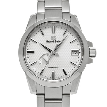 グランドセイコー ヘリテージコレクション スプリングドライブ SBGA225 ホワイト メンズ 時計 【中古】【wristwatch】