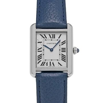 カルティエ タンク ソロ SM WSTA0030 シルバー レディース 時計 【中古】【wristwatch】
