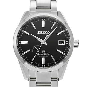グランドセイコー スプリングドライブ SBGA101 ブラック メンズ 時計 【中古】【wristwatch】