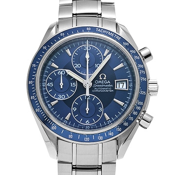 オメガ スピードマスター デイト 3212.80 ブルー メンズ 時計 【中古】【wristwatch】