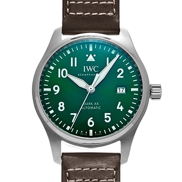 IWC パイロット ウォッチ マーク XX IW328205 グリーン メンズ 時計 【中古】【wristwatch】