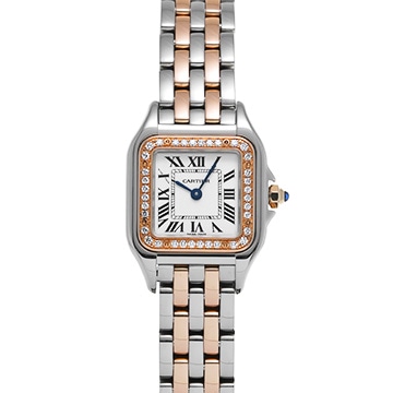 カルティエ パンテール ドゥ カルティエ SM W3PN0006 シルバー レディース 時計 【中古】【wristwatch】