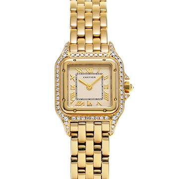 カルティエ パンテール ドゥ カルティエ WF3154B9 シャンパン レディース 時計 【中古】【wristwatch】