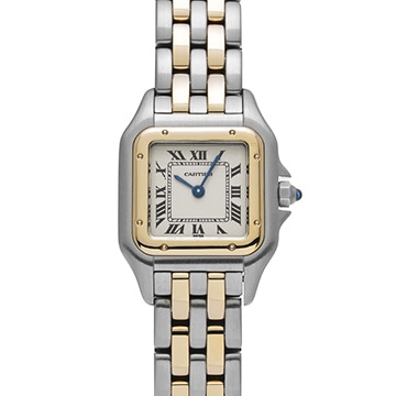 カルティエ パンテール SM W25029B6 シルバー レディース 時計 【中古】【wristwatch】
