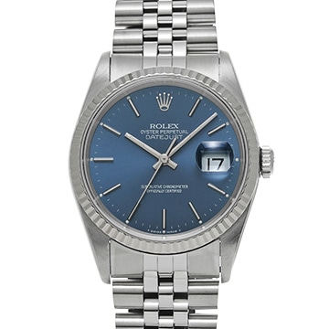 ロレックス デイトジャスト 16234 ブルー メンズ 時計 【中古】【wristwatch】