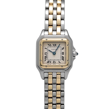 カルティエ パンテール SM 1057917 シルバー レディース 時計 【中古】【wristwatch】