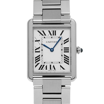 カルティエ タンク ソロ LM W5200014 シルバー ユニセックス 時計 【中古】【wristwatch】