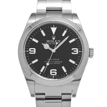 ロレックス エクスプローラー 214270 ブラック メンズ 時計 【中古】【wristwatch】