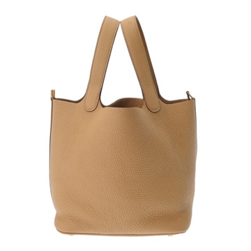 エルメス ピコタン ロック MM ビスキュイ トリヨンクレマンス レディース バッグ 【未使用】【bag】