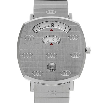 グッチ グリップ YA157401 ホワイト メンズ 時計 【中古】【wristwatch】