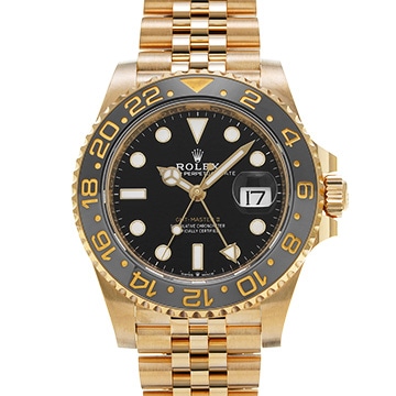 ロレックス GMTマスターII 126718GRNR ブラック メンズ 時計 【中古】【wristwatch】