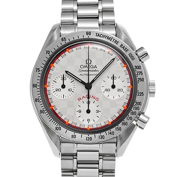 オメガ スピードマスター レーシング ミハエル・シューマッハ 2000 3517.30 シルバー メンズ 時計 【中古】【wristwatch】