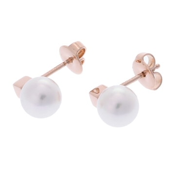 ミキモト パール ピアス ゴールド PE-1726PK K18ピンクゴールド PG レディース ジュエリー 【中古】【jewelry】