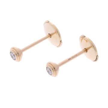 カルティエ ダムールピアス XS ゴールド K18イエローゴールド YG レディース ジュエリー 【中古】【jewelry】