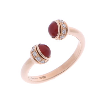ピアジェ ポセションリング #56 ゴールド K18ピンクゴールド PG レディース ジュエリー 【中古】【jewelry】
