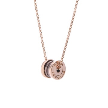 ブルガリ B.ZERO1ネックレス ミニ ゴールド K18ピンクゴールド PG/メタル レディース ジュエリー 【中古】【jewelry】