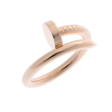 カルティエ ジュストアンクル リング #51 ゴールド K18イエローゴールド YG レディース ジュエリー 【中古】【jewelry】
