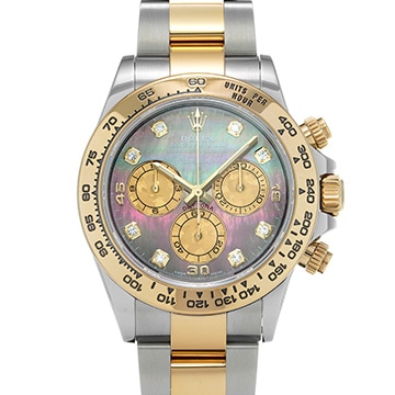 ロレックス コスモグラフ デイトナ 116503NG ブラックシェル/ダイヤモンド メンズ 時計 【中古】【wristwatch】