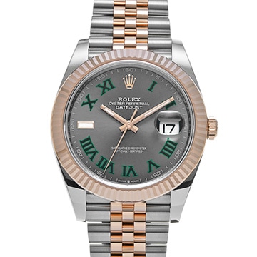 ロレックス デイトジャスト 41 126331 スレートグレー メンズ 時計 【新品】【wristwatch】