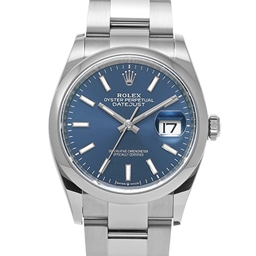 ロレックス デイトジャスト 36 126200 ブライトブルー メンズ 時計 【新品】【wristwatch】