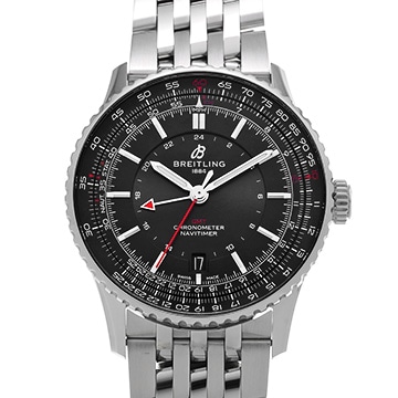 ブライトリング ナビタイマー オートマチック 41 A32310251B1A1 ブラック メンズ 時計 【中古】【wristwatch】