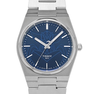 ティソ PRX UFOロボ グレンダイザー T137.407.11.041.02 ブルー メンズ 時計 【中古】【wristwatch】