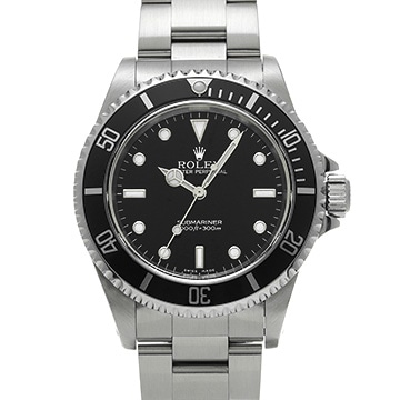ロレックス サブマリーナ 14060 ブラック メンズ 時計 【中古】【wristwatch】