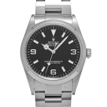ロレックス エクスプローラー 114270 ブラック メンズ 時計 【中古】【wristwatch】