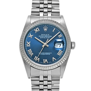 ロレックス デイトジャスト 16234 ブルー メンズ 時計 【中古】【wristwatch】
