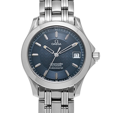 オメガ シーマスター 120 2501.81 ブルー メンズ 時計 【中古】【wristwatch】