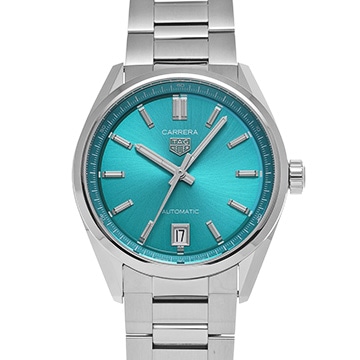 タグ ホイヤー カレラ デイト WBN2316.BA0001 ブルー メンズ 時計 【中古】【wristwatch】