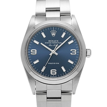 ロレックス エアキング 14000 ブルー メンズ 時計 【中古】【wristwatch】