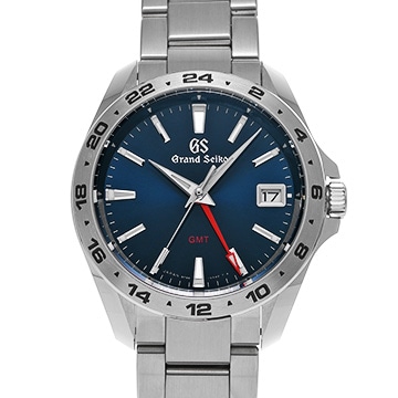 グランドセイコー スポーツコレクション クォーツ GMT SBGN005 ブルー メンズ 時計 【中古】【wristwatch】